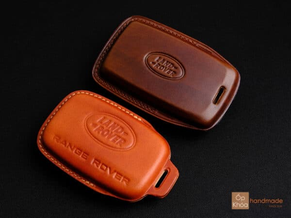 Mặt sau của bao da chìa khóa Range Rover