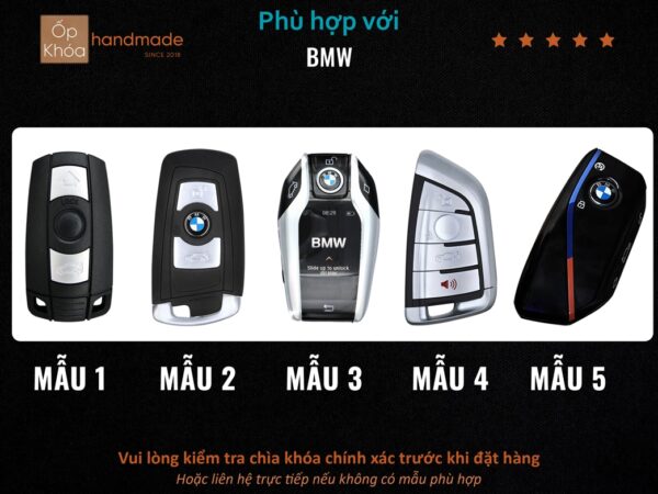 Các mẫu chìa khóa BMW