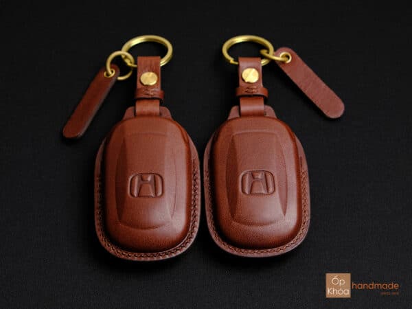 Mặt sau bao da chìa khóa Honda Accord