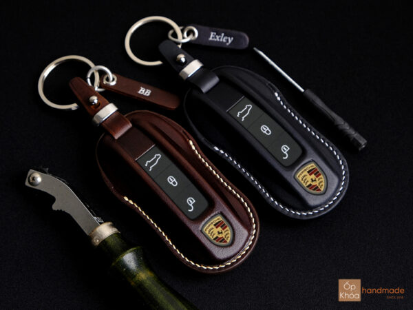 Bao da chìa khóa Porsche Cayenne