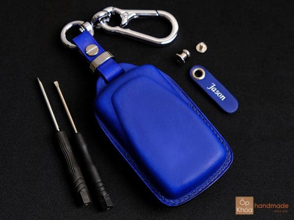 Bao da chìa khóa VinFast VF e34 giúp bảo vệ chống trầy xước và có độ bền cao.