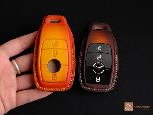 Bao da chìa khóa Mercedes GLC Patina