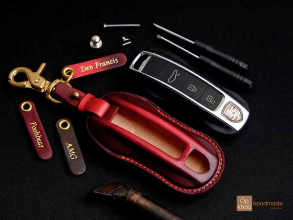 Bao da chìa khóa Porsche 911