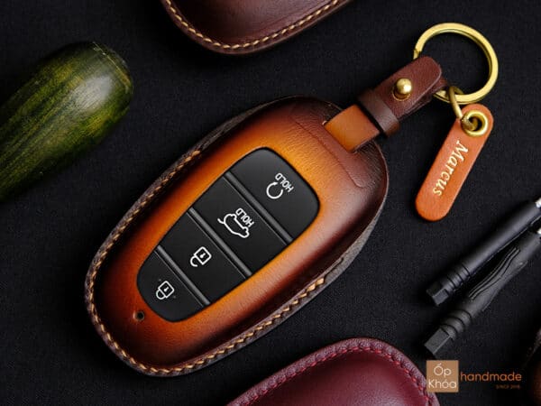 Phụ kiện đi kèm bao da chìa khóa Tucson