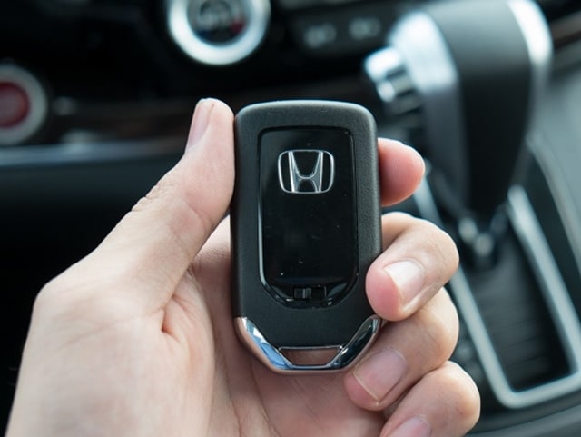 Mẫu chìa khóa cũ của Honda