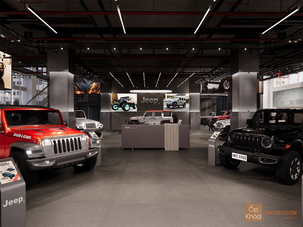 Showroom Jeep đầu tiên tại Việt Nam