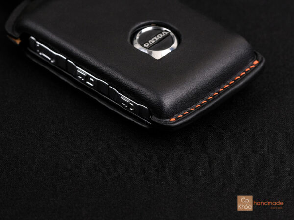 Đường chỉ may của bao da chìa khóa Volvo XC40 XC60 XC90