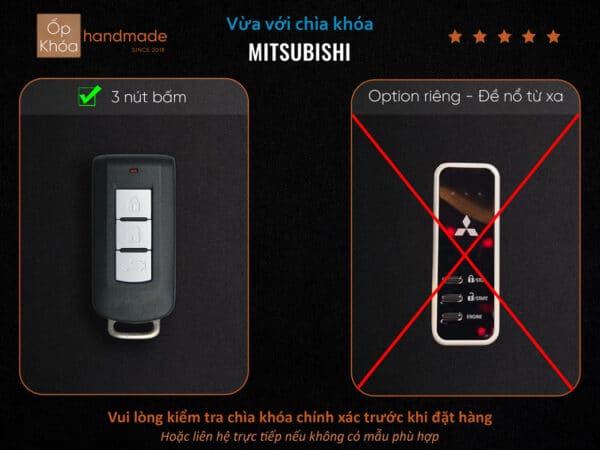 Chìa khóa Mitsubishi Xforce phù hợp