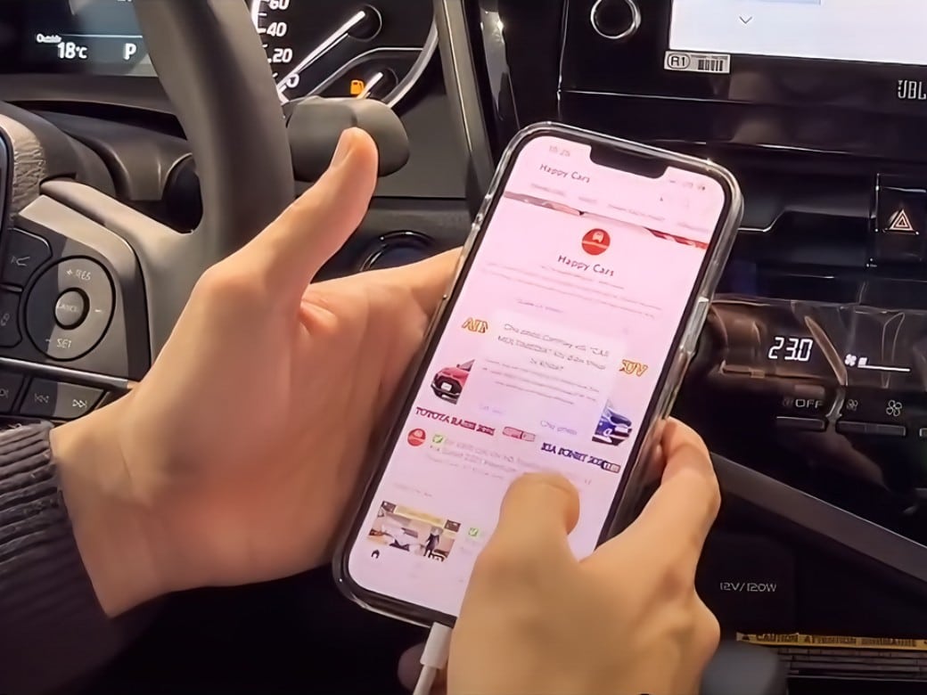 Cho phép Carplay với Toyota Camry khi điện thoại bị khóa Cho phép Carplay với Toyota Camry khi điện thoại bị khóa