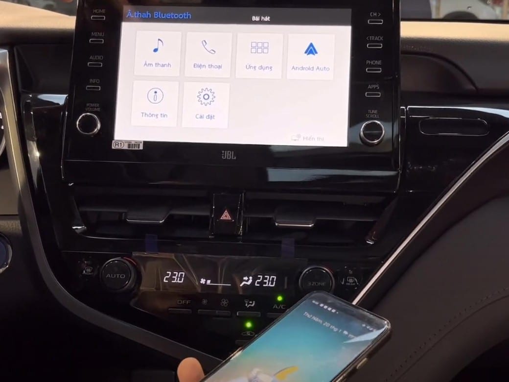 Mở Android Auto trên Toyota Camry Mở Android Auto trên Toyota Camry