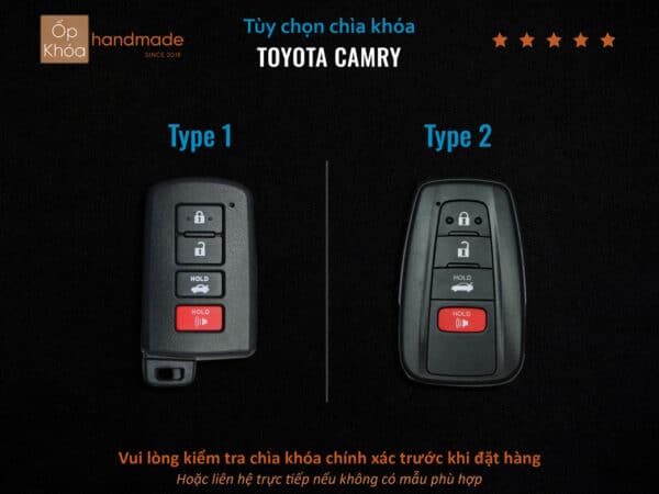Chìa khóa Toyota Camry phù hợp