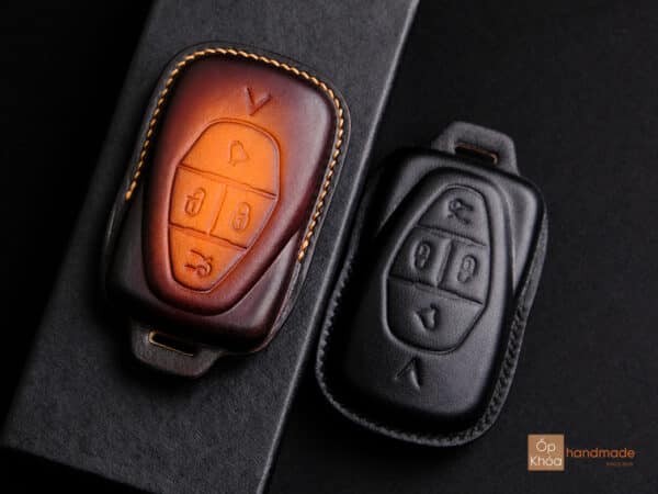 Bao da chìa khóa Vinfast VF 9 màu Patina