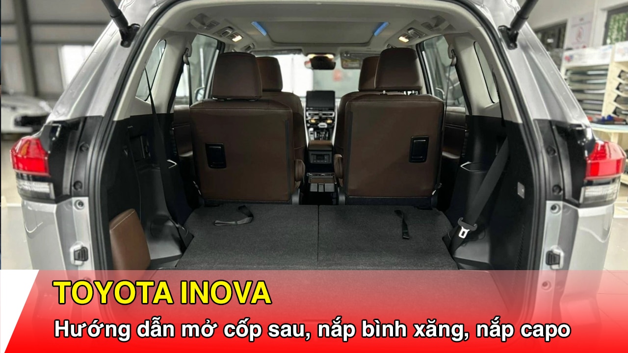 Hướng dẫn sử dụng chức năng cơ bản Toyota Innova (phần 4)