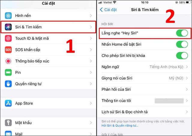 Bật trợ lý ảo Siri trên điện thoại iPhone để kết nối với Hyundai Accent