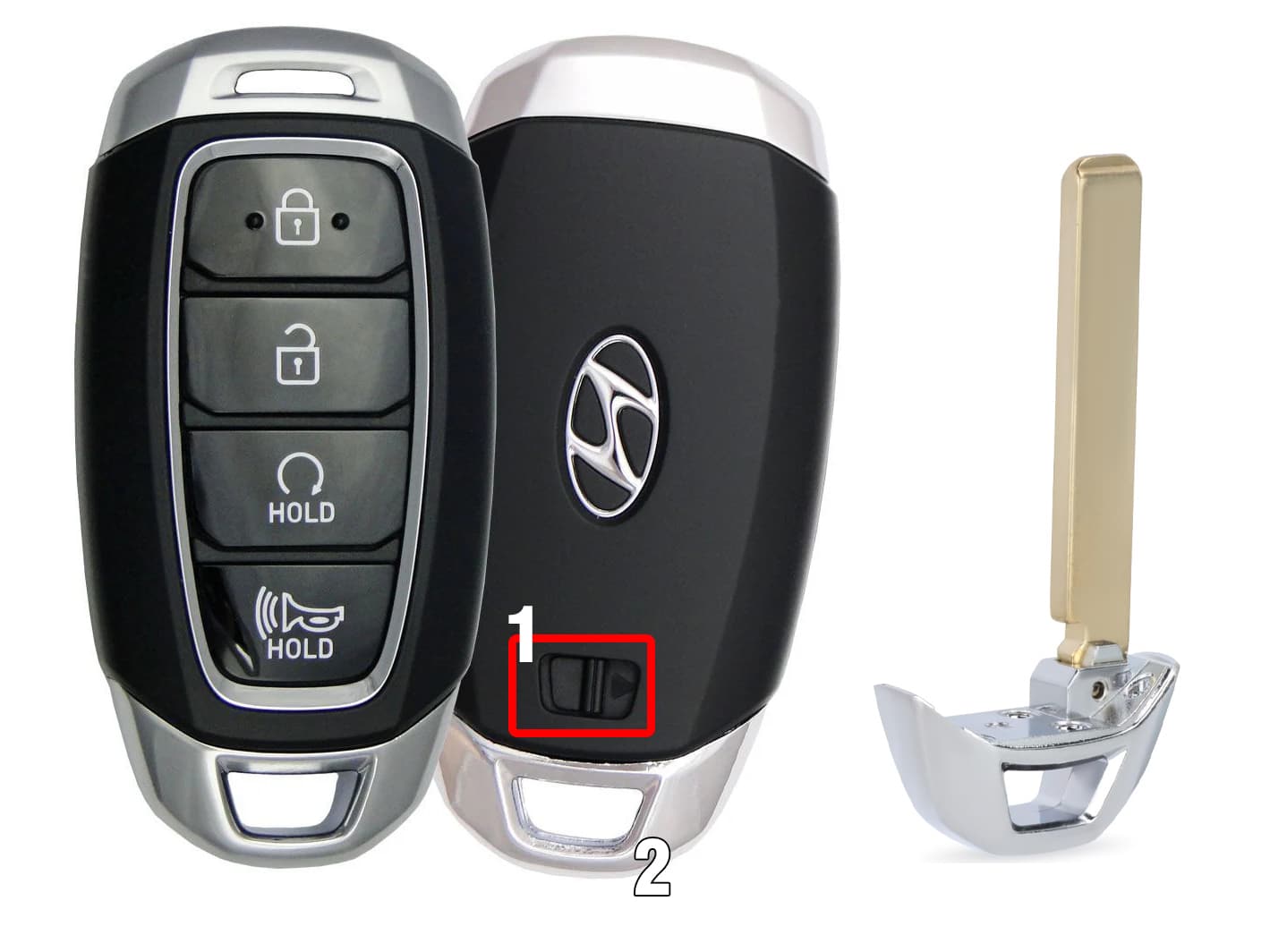Hướng dẫn lấy chìa khóa cơ từ chìa khóa thông minh của Hyundai Accent Hướng dẫn lấy chìa khóa cơ từ chìa khóa thông minh của Hyundai Accent
