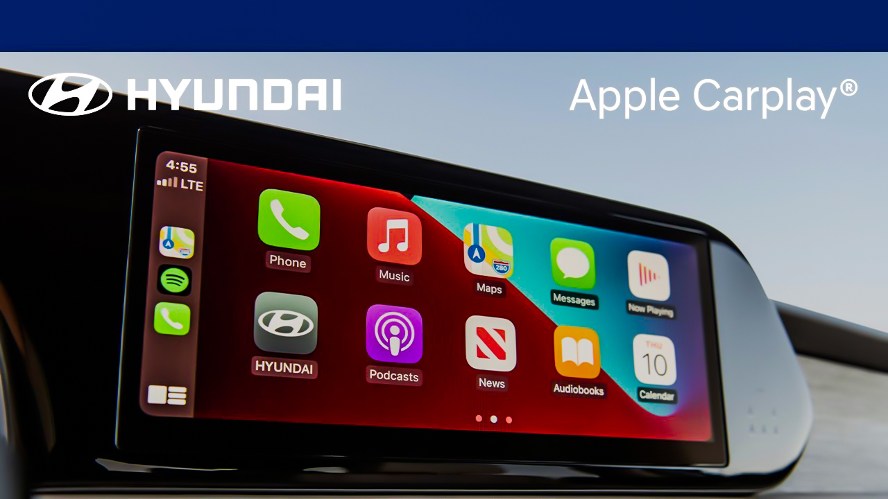 Kết nối Apple CarPlay không dây thành công trên màn hình trung tâm xe Hyundai Accent Kết nối Apple CarPlay không dây thành công trên màn hình trung tâm xe Hyundai Accent