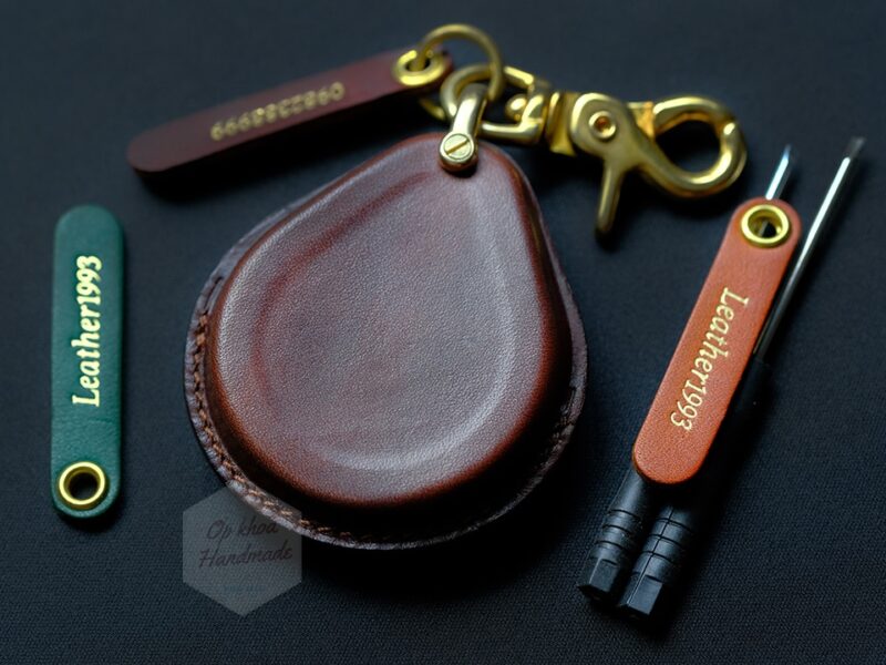 Bao da chìa khóa Handmade