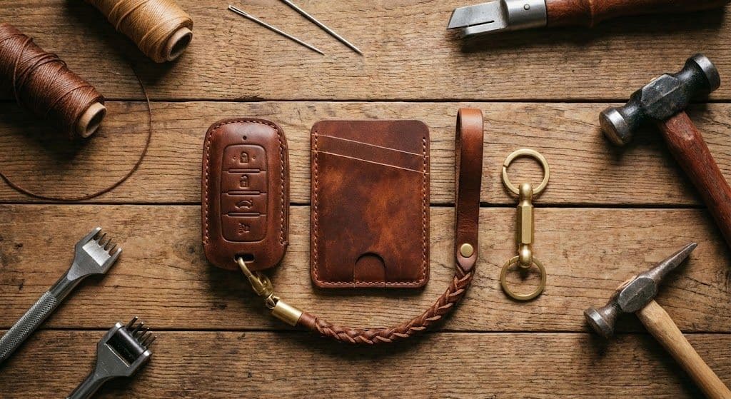 bo-combo-phu-kien-da-handmade-bao-da-vi-moc-khoa-dong-bo