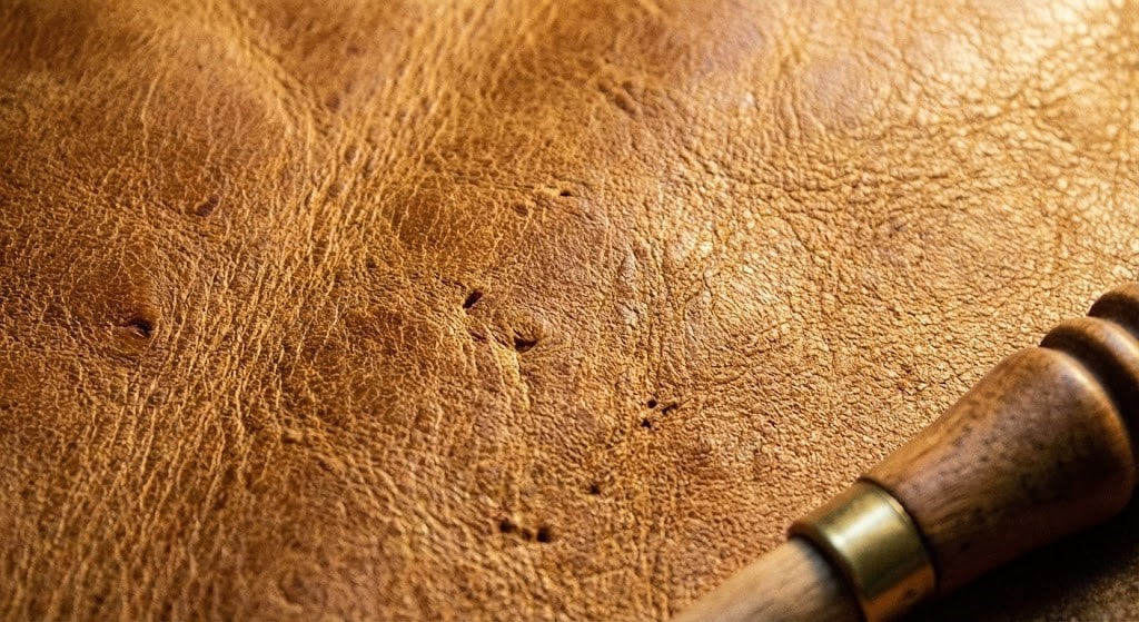 Da bò Veg-tan mộc mạc, càng dùng càng bóng đẹp