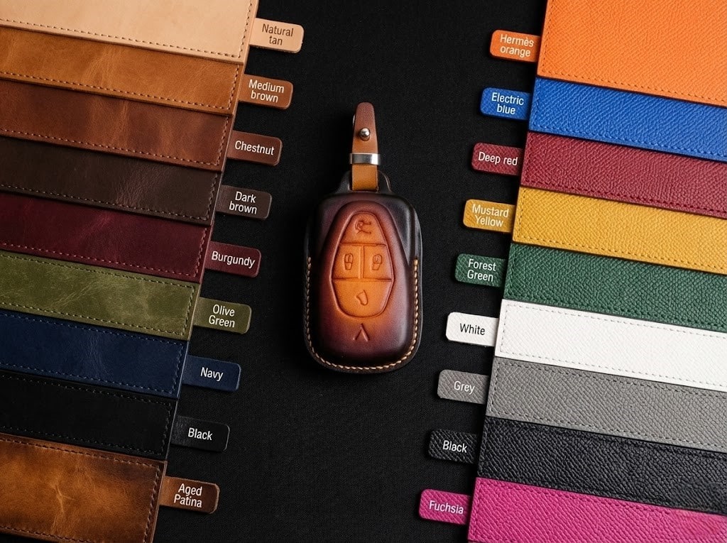 Bảng màu da phong phú để phối tone-sur-tone với nội thất xe VF7