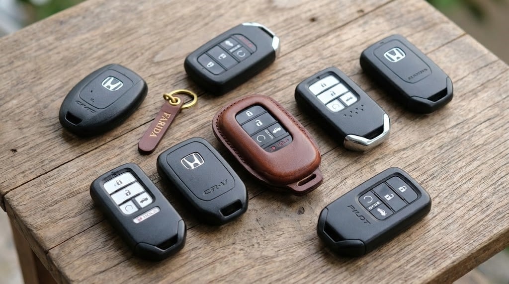 So sánh chìa khóa Honda Civic Gen 10 và Gen 11 khác nhau