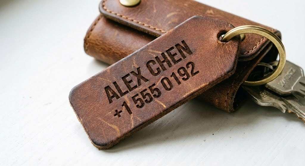 Thẻ tag da khắc tên riêng - Dấu ấn cá nhân độc quyền