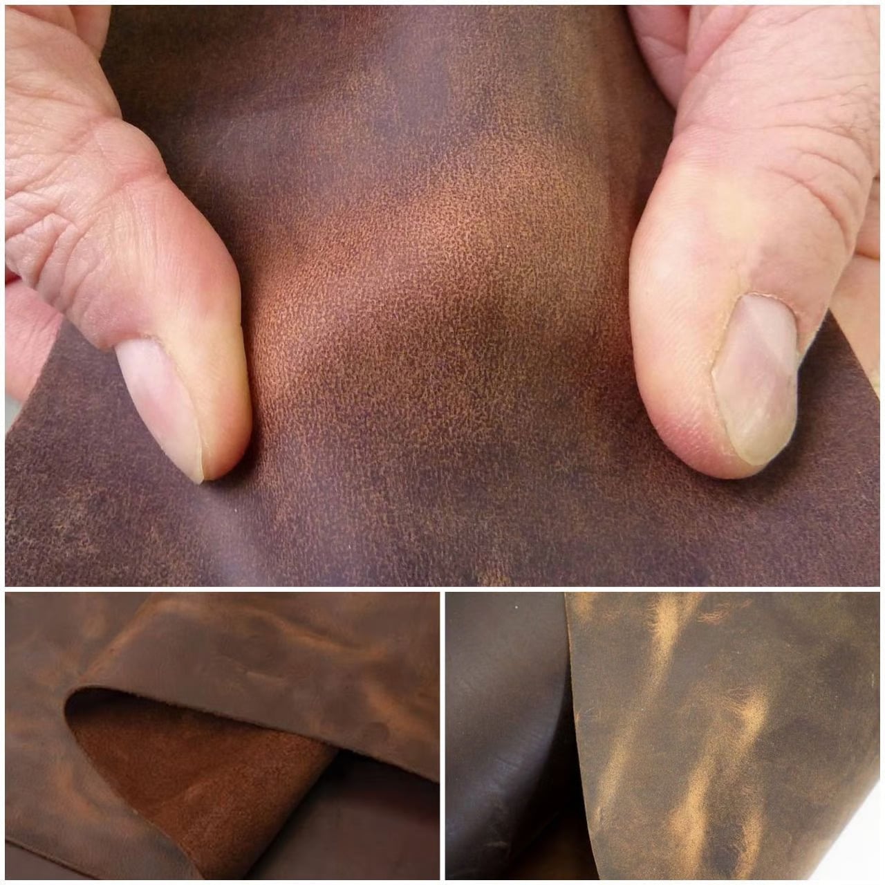 Chỉ cần một thao tác miết nhẹ, da pull up đã có thể lộ rõ vùng sáng màu hơn so với nền da ban đầu