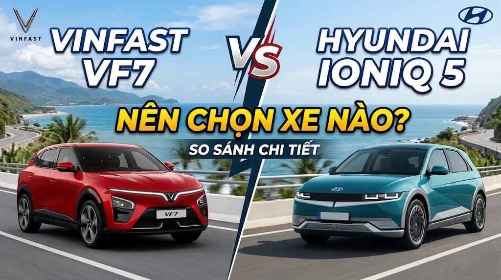 VinFast VF7 vs Hyundai Ioniq 5