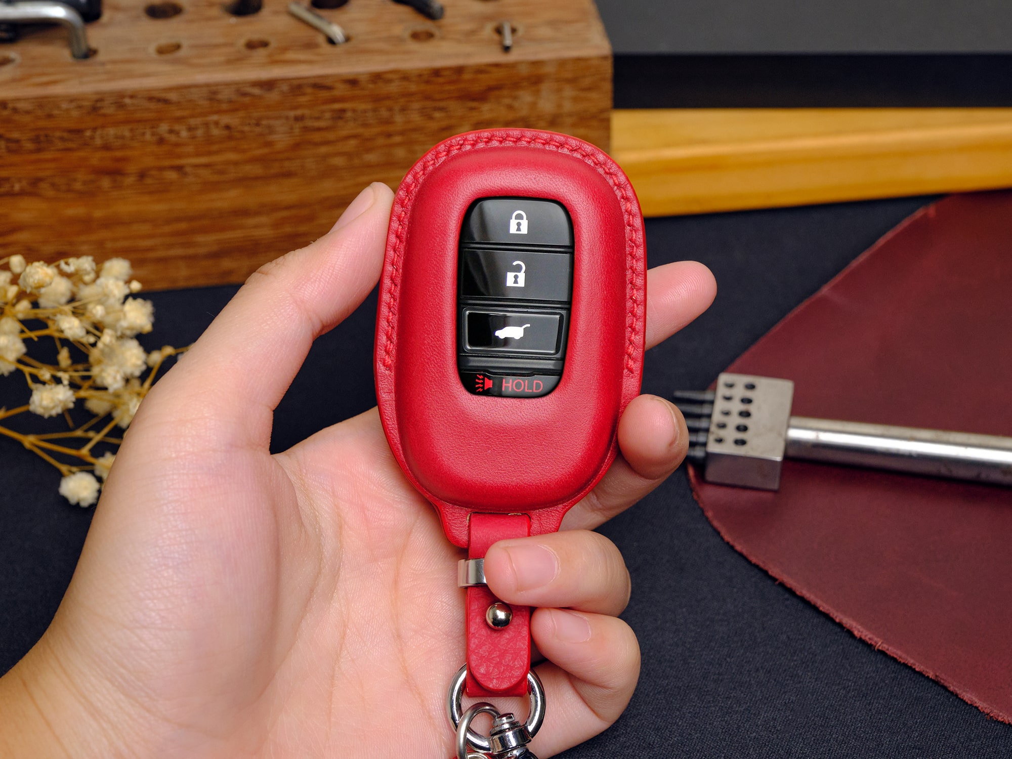 lỗi chọn sai form bao da chìa khóa Honda CR-V