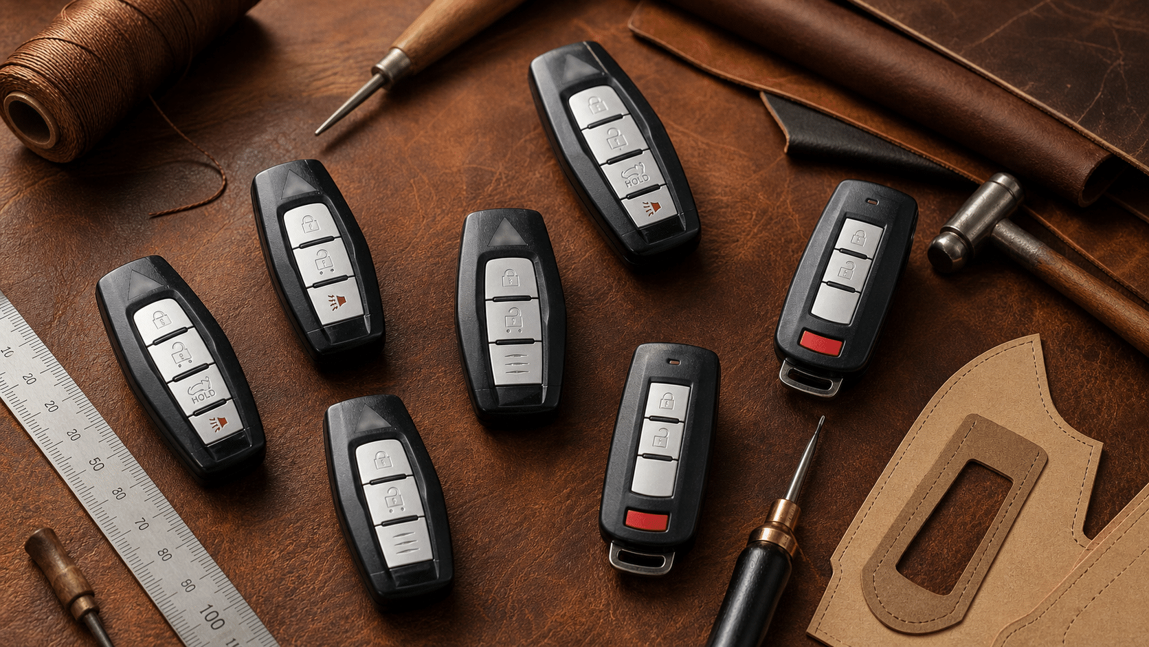 So sánh các chìa khóa Mitsubishi có form gần giống nhau