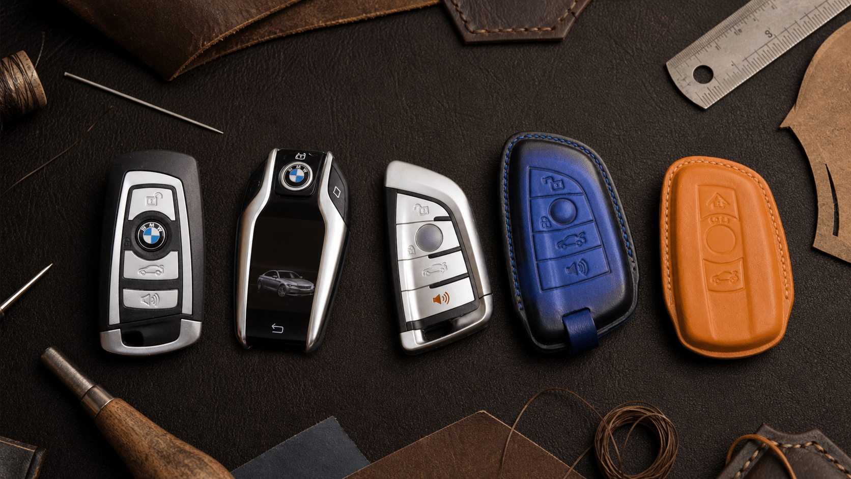 so sánh chìa BMW thường Display Key và chìa BMW i Series